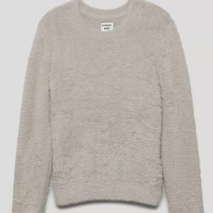 Sunday Best (Aritzia) Kitten Sweater in Opal Grey 2XS